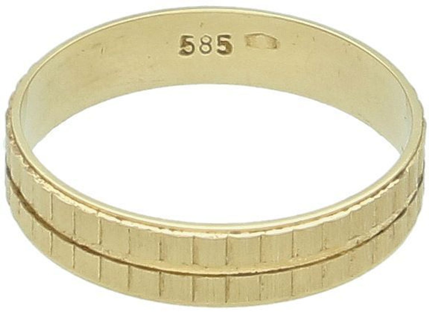 Złota obrączka ślubna klasyczna – żółte złoto, szerokość 4 mm.jpg